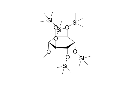 (((1R,2R,3R,4R,5S,6S)-6-methoxycyclohexane-1,2,3,4,5-pentayl)pentakis(oxy))pentakis(trimethylsilane)