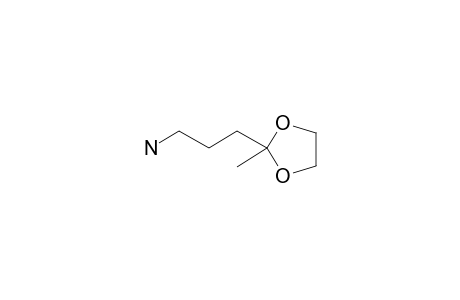 4,4-Ethylenedioxy-1-pentylamine