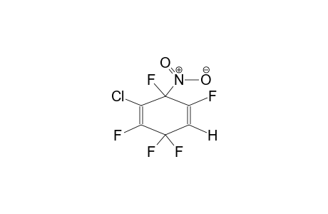 4-CHLORO-3-NITRO-2,3,5,6,6-PENTAFLUOROCYCLOHEXA-1,4-DIENE