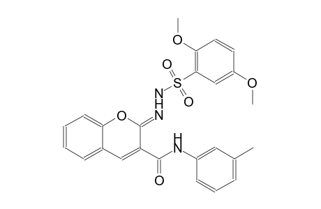 benzenesulfonic acid, 2,5-dimethoxy-, 2-[(2Z)-3-[[(3-methylphenyl)amino]carbonyl]-2H-1-benzopyran-2-ylidene]hydrazide