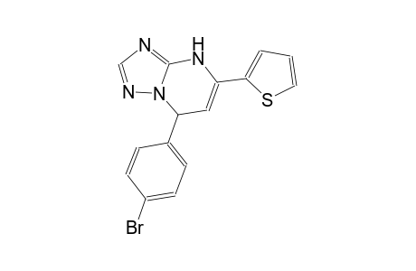 7-(4-bromophenyl)-5-(2-thienyl)-4,7-dihydro[1,2,4]triazolo[1,5-a]pyrimidine