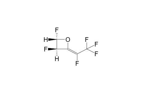 (E)-TETRAFLUOROETHYLIDENE-TRANS-3,4-DIFLUOROOXETANE