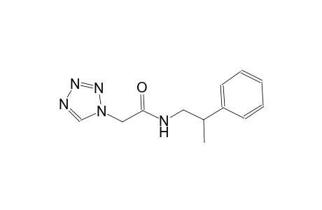N-(2-phenylpropyl)-2-(1H-tetraazol-1-yl)acetamide