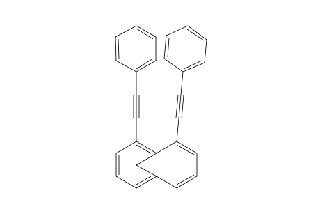 5,7-bis(2-phenylethynyl)bicyclo[4.4.1]undeca-1,3,5,7,9-pentaene