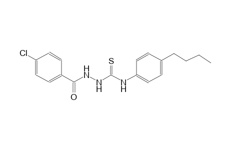 N-(4-butylphenyl)-2-(4-chlorobenzoyl)hydrazinecarbothioamide