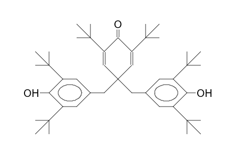 2,6-Di-tert-butyl-4,4-bis(3,5-di-tert-butyl-4-hydroxy-benzyl)-2,5-cyclhexadienone