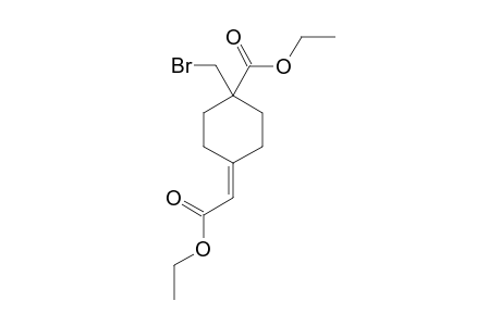 ETHYL-1-BROMOMETHYL-4-ETHOXYCARBONYLMETHYLENECYCLOHEXANECARBOXYLATE
