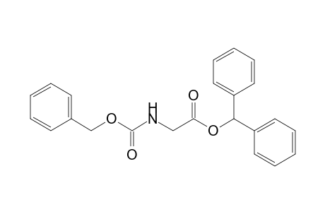 (diphenylmethyl) 2-(phenylmethoxycarbonylamino)ethanoate