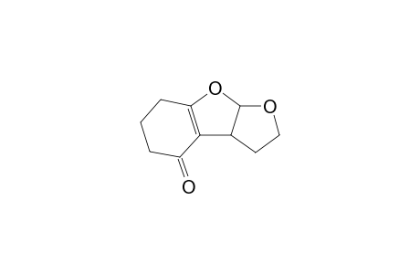 2,3a,5,6,7,8b-hexahydro-1H-furo[2,3-b]benzofuran-8-one