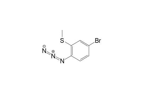 (2-Azido-5-bromophenyl)(methyl)sulfane