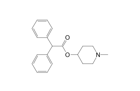 1-Methyl-4-piperidyl-2,2-diphenylacetat