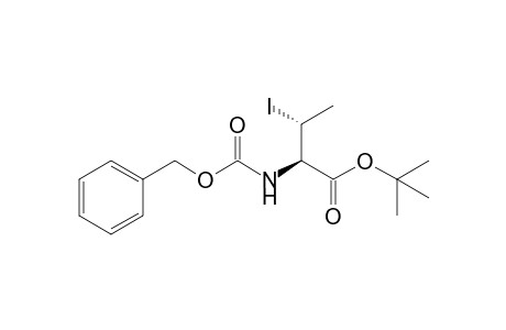 (2R,3R)-2-(benzyloxycarbonylamino)-3-iodo-butyric acid tert-butyl ester