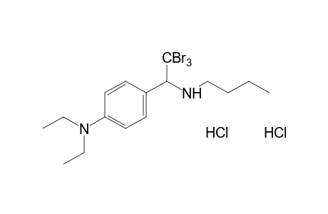 N^alpha-butyl-N^4,N^4-diethyl-alpha-(tribromomethyl)toluene-alpha,4-diamine, dihydrochloride