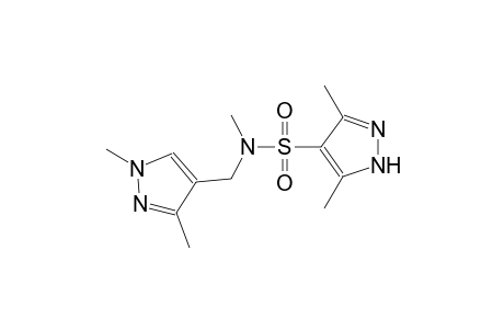 1H-pyrazole-4-sulfonamide, N-[(1,3-dimethyl-1H-pyrazol-4-yl)methyl]-N,3,5-trimethyl-
