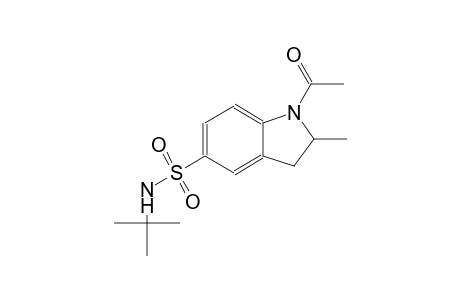 1-acetyl-N-(tert-butyl)-2-methyl-5-indolinesulfonamide