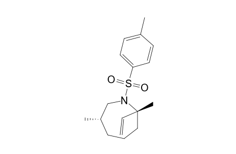 (2R*,6S*)-1-(4-Methylphenylsulfonyl)-2,6-dimethyl-2-vinylazepane
