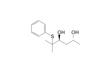 5-Methyl-5-phenylsulfanylhexan-2,4-diol isomer