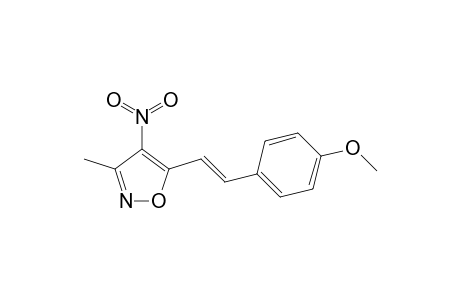 Isoxazole, 5-[2-(4-methoxyphenyl)ethenyl]-3-methyl-4-nitro-