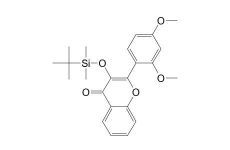 2',4'-Dimethoxy-3-(tert.-butyldimethylsilyl)oxyflavone