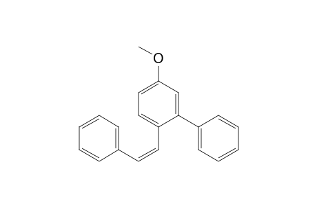 cis-5-methoxy-2-styrylbiphenyl