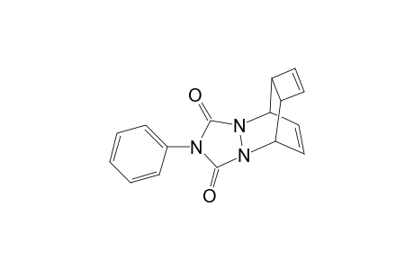 5,8-Etheno-1H-cyclobuta[d][1,2,4]triazolo[1,2-a]pyridazine-1,3(2H)-dione, 5,5a,7a,8-tetrahydro-2-phenyl-