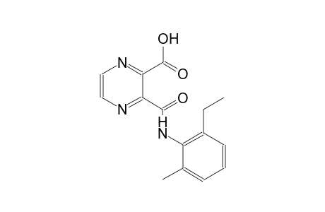2-pyrazinecarboxylic acid, 3-[[(2-ethyl-6-methylphenyl)amino]carbonyl]-