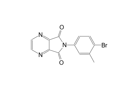 5H-pyrrolo[3,4-b]pyrazine-5,7(6H)-dione, 6-(4-bromo-3-methylphenyl)-