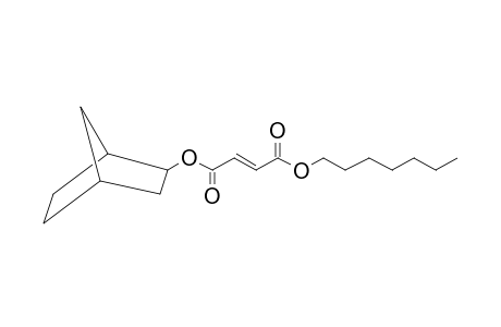 Fumaric acid, heptyl 2-norbornyl ester