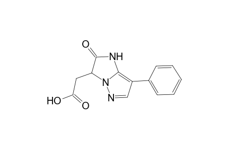 1H-Imidazo[1,2-b]pyrazole-3-acetic acid, 2,3-dihydro-2-oxo-7-phenyl-