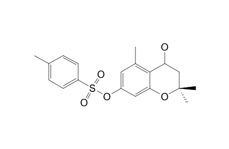 4-HYDROXY-7-PARA-TOLUENESULFONYLOXY-2,2,5-TRIMETHYL-CHROMANONE