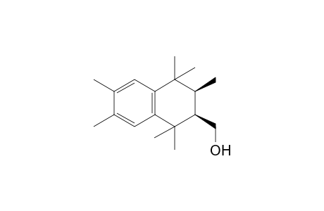 (2RS,3SR)-1,2,3,4-Tetrahydro-1,1,3,4,4,6,7-heptamethylnaphthalene-2-methanol