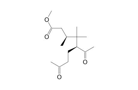 Nonanoic acid, 5-acetyl-3,4,4-trimethyl-8-oxo-, methyl ester, [S-(R*,R*)]-
