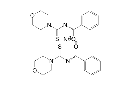 Nickel(II) N-(morpholine-4-carbonothioyl)benzimidate