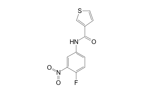 N-(4-fluoro-3-nitrophenyl)-3-thiophenecarboxamide