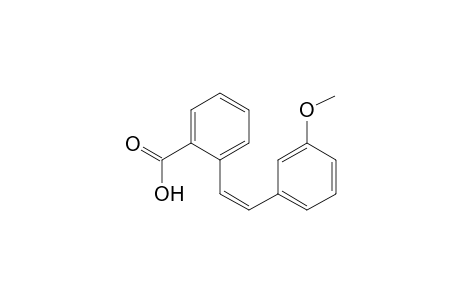 2-Stilbenecarboxylic acid, 3'-methoxy-