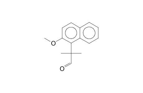 2-(2-Methoxy-1-naphthyl)-2-methylpropanal