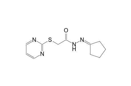 N'-cyclopentylidene-2-(2-pyrimidinylsulfanyl)acetohydrazide