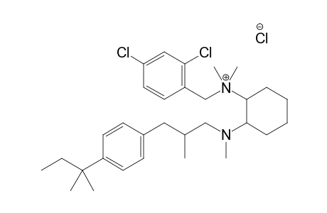 Benzenemethanaminium, 2,4-dichloro-N-[2-[[3-[4-(1,1-dimethylpropyl)phenyl]-2-methylpropyl]-methylamino]cyclohexyl]-N,N-dimethyl-, chloride, salt