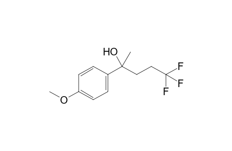 5,5,5-trifluoro-2-(4-methoxyphenyl)pentan-2-ol