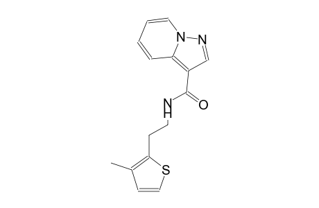 pyrazolo[1,5-a]pyridine-3-carboxamide, N-[2-(3-methyl-2-thienyl)ethyl]-