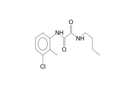 N-(2-methyl-3-chlorophenyl)-N'-butyloxalic diamide
