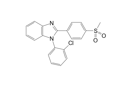 1-(2-Chlorophenyl)-2-(4-(methylsulfonyl)phenyl)-1H-benzo[d]imidazole
