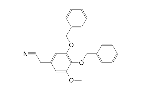 [3,4-bis(benzyloxy)-5-methoxyphenyl]acetonitrile