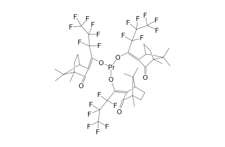 Praseodymium tris[3-(heptafluoropropylhydroxymethylene)-(-)-camphorate]