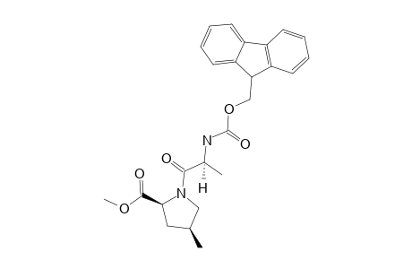 (RAC)-CIS-1-FLUORENYL-9-METHOXYCARBONYL-ALANINE-4-METHYLPYRROLIDINE-2-CARBOXYLIC-ACID-METHYLESTER