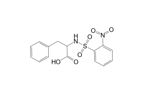 2-[(2-nitrophenyl)sulfonylamino]-3-phenyl-propanoic acid