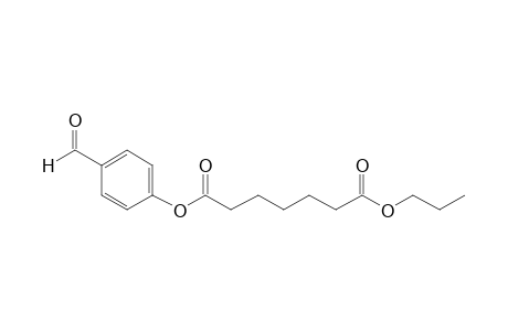 Pimelic acid, 4-formylphenyl propyl ester