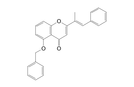 5-Benzoxy-2-[(E)-1-methyl-2-phenyl-vinyl]chromone