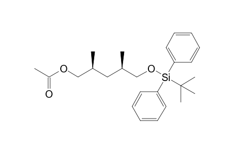 (2S,4R)-2,4-dimethyl-1-(tert-Butyldiphenylsilyloxy)-5-acetoxypentane
