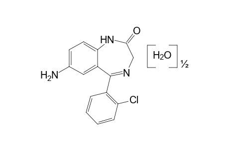 7-Aminoclonazepam hemihydrate